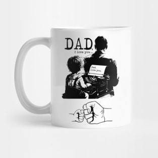 Dad i  love you check Mug